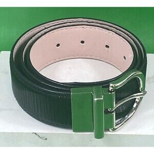 38" Reversible Ribbed Belt Black or Pink